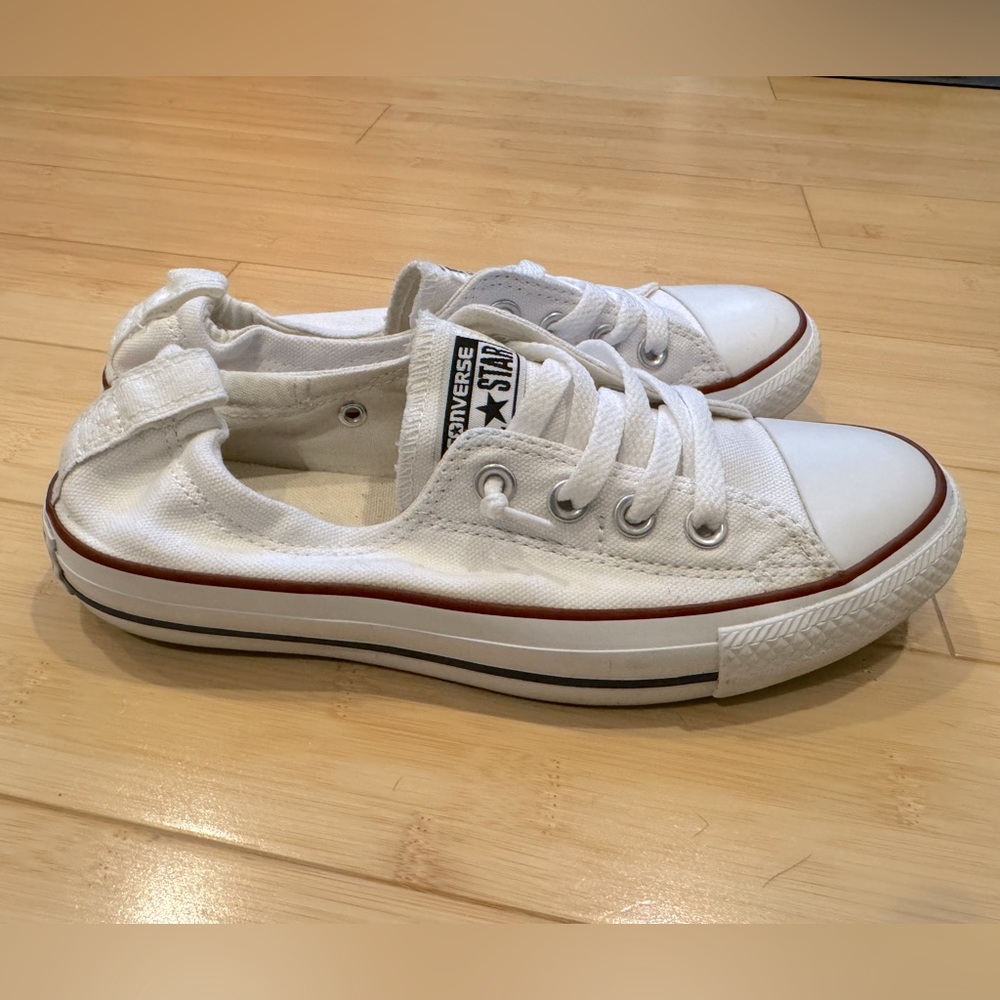 Size 7 - Converse Chuck Taylor All Star Shoreline OX White